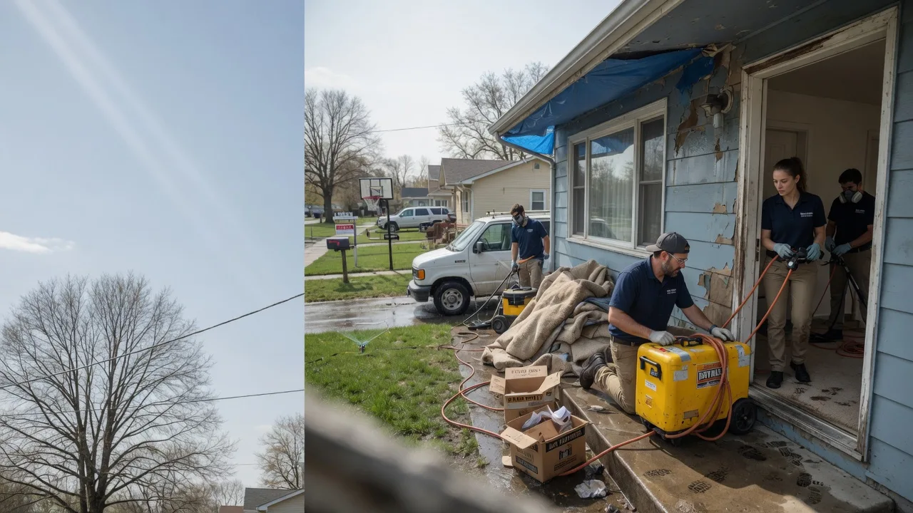 Basement Flood Cleanup in Harrells, NC near me